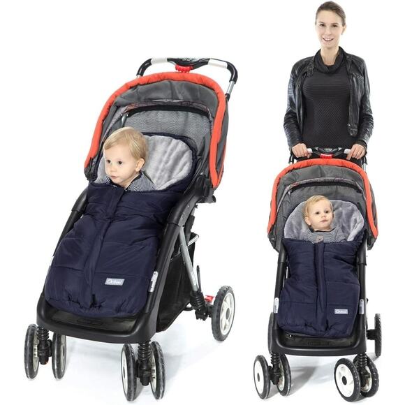 Orzbow Warm Bunting Bag Universal Stroller Cold Weather Waterproof Baby Blanket - Picture 1 of 7